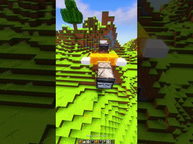 Speed Jet in Minecraft!  #story #tutorial #shorts