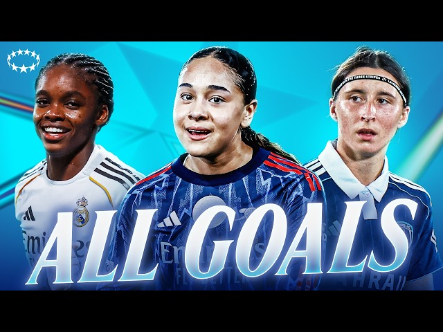 EVERY Women's Champions League Goal From Knockout Phase Play-Off 1st Leg!