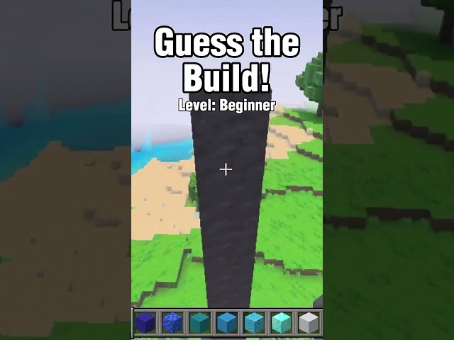 Guess The Minecraft Build! #shorts #minecraft #gaming