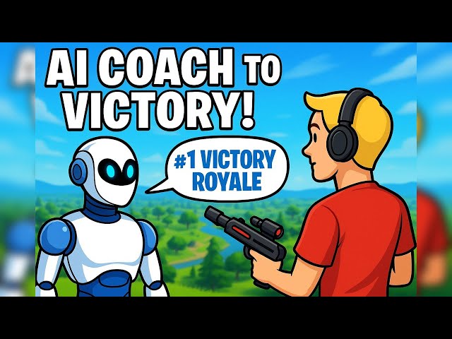 I Hired an AI Coach to Get a Fortnite Win (We Went Crazy!) 🔥