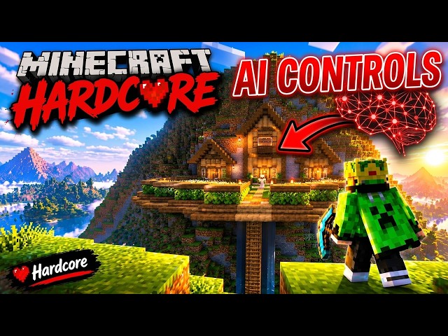 I Started Minecraft Hardcore… But AI Gives Me 3 Tasks! 😱 | Hardcore EP 1.