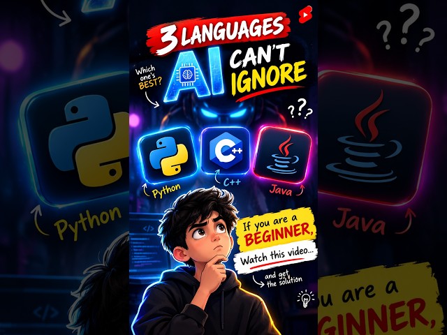 AI Still Needs These 3 Languages… 🤖  . @Pybuilder #shortsfeed