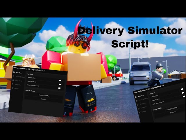 Delivery Simulator🔥Auto Delivery, Auto restock🔥Roblox Script!