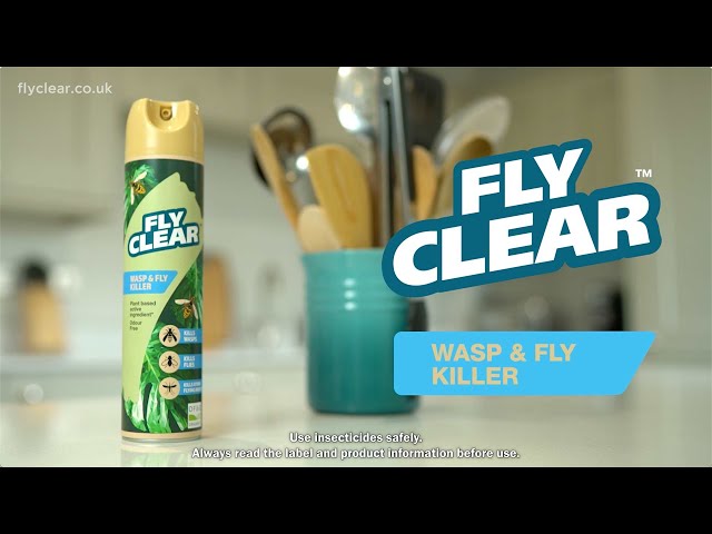 How to Use FlyClear™ Wasp & Fly Killer Spray | Effective Flying Insect Control | Love The Garden