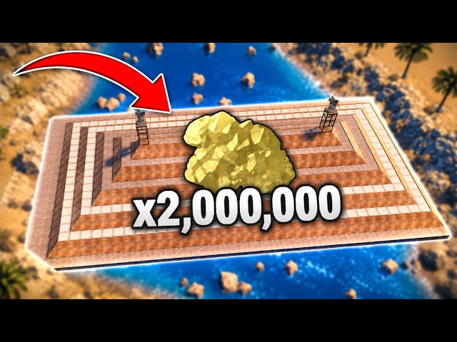 I Raided this Enormous Pyramid Base... 2 MILLION Sulfur!