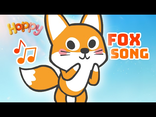 Charly the Fox Song 🦊 Kids Song 🎵 🌈 Hoppy Friends Family