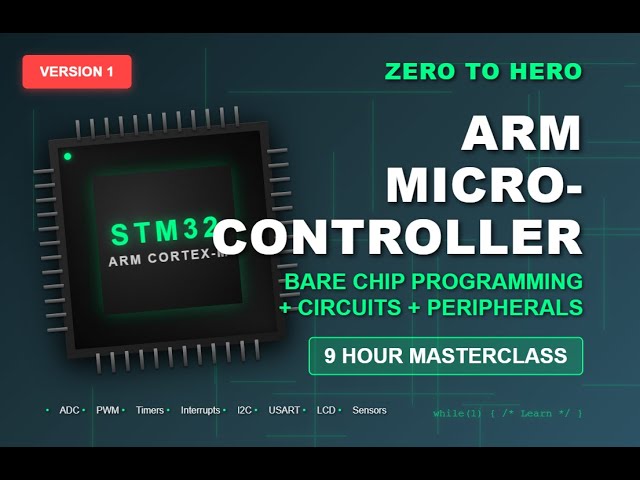 [OLD VERSION - SEE V3] Learn STM32 Microcontroller Programming - Full Course
