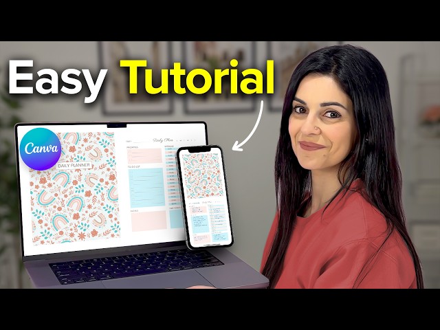 Create and Sell Digital Notebooks Using Canva