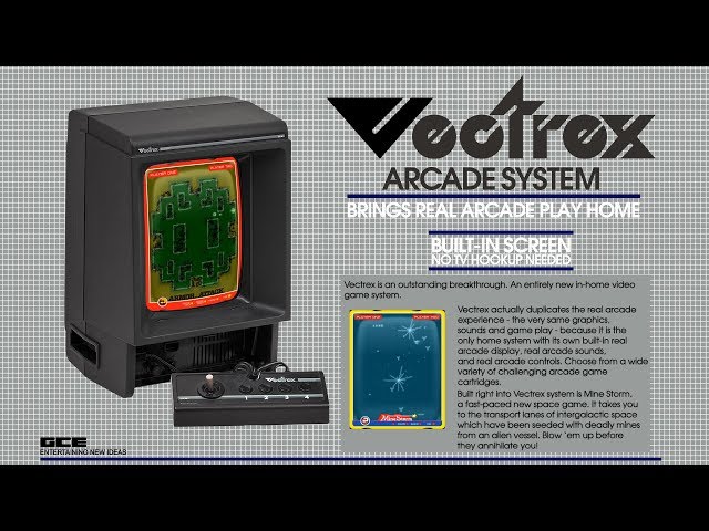 GCE Vectrex v1 | Big Box Cinematix