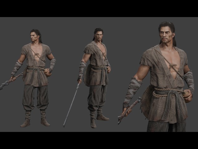 Game Ready Character Modeling - Blender 5.0 - Timelapse