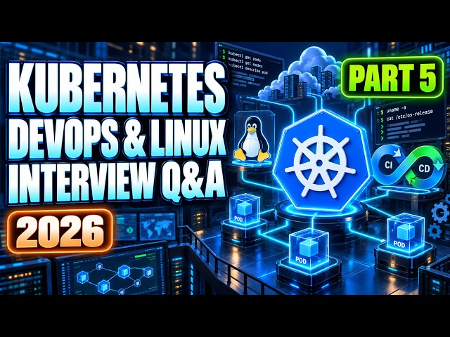 5. Kubernetes interview questions and aswers 2026 | DevOps interview questions and aswers