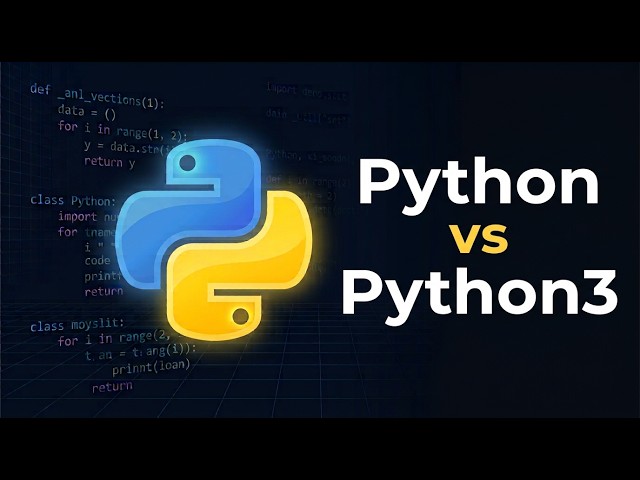 python vs python3 — Which Command Should You Use? | Python Course Module 0, Topic 6