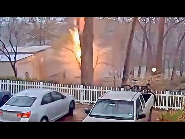 Most Intense Lightning Strikes ⚡ Caught On Video