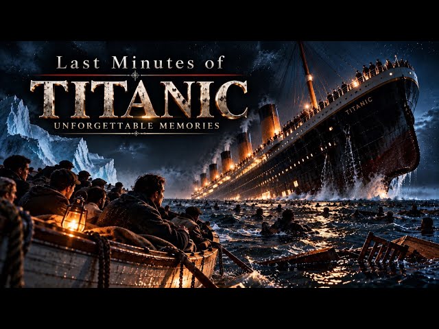 Titanic BREAKS IN HALF | The Most Shocking Scene (4K) | Last Minutes of Titanic🚢 #trending #titanic 