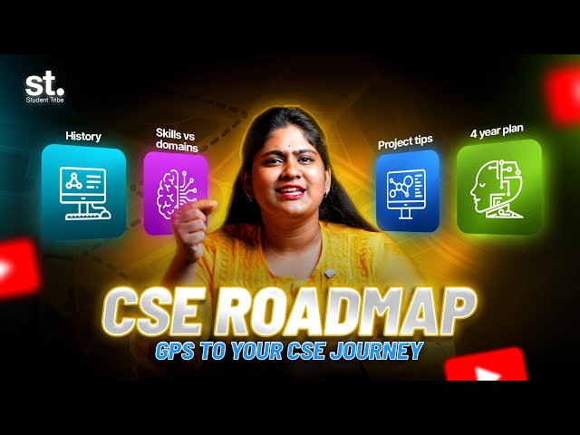 CSE 4 year Roadmap | Complete CSE Guide | CSE Roadmap | Career, Skills | Engineering | Student Tribe