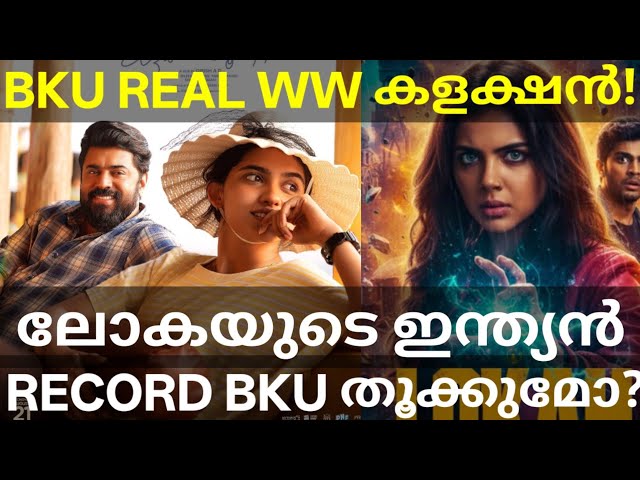 Bethlehem Vs Lokah Indian Collection |BKU Global Boxoffice Collection #Lokah #BethlehemKudumbaUnit 
