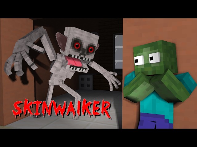 MONSTER SCHOOL HORROR: SKINWALKER CHALLENGE - Minecraft Animation