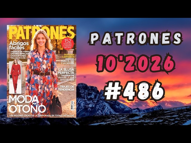 🔴Patrones October 2026 l Sewing Magazine Flip Through