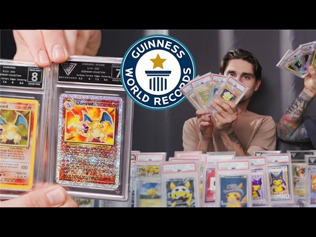 Largest Pokémon Card Collection Contains Over 45,000 Unique Cards - Guinness World Records