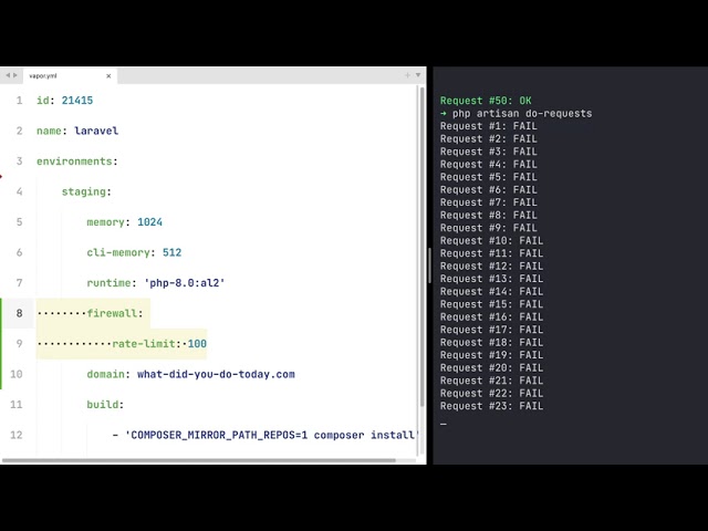 Learn Laravel Vapor #24: Firewall
