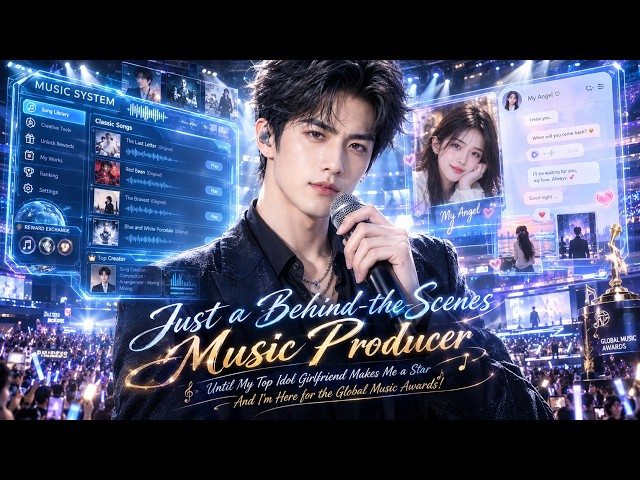 📢My Superstar Girlfriend Forced Me to Debut—Global Music Awards, Here I Come!#aidrama
