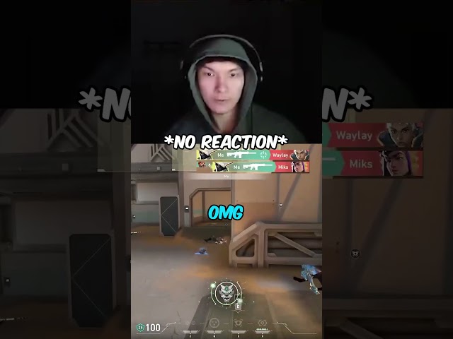 MOST CALMEST CLUTCH REACTION 💀💀 #valorant