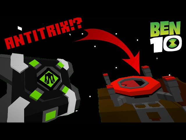 NEW Minecraft Ben 10 Addon (Ben 10 Reboot Mod: Omnitrix & Antitrix!)