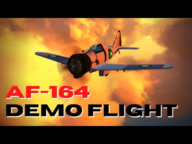 AF-164 Fighter Plane Demo Flight - SimplePlanes