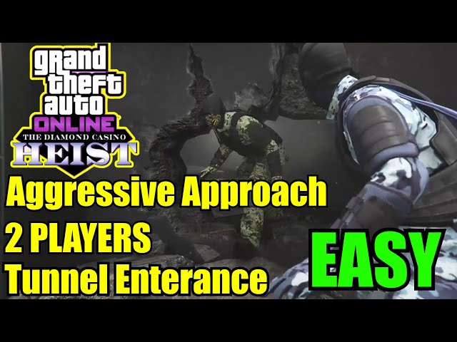 GTA Online Casino Heist Aggressive approach - 2 Players | Guide / Walkthrough | How to complete