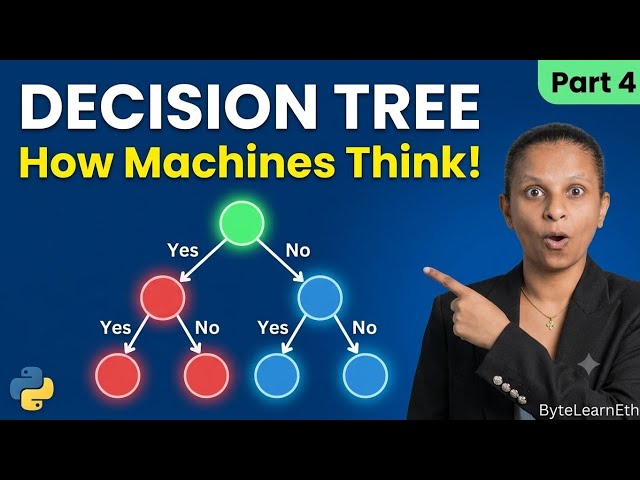 Decision Tree Explained Simply — ML Series Part 4 | ByteLearnEth