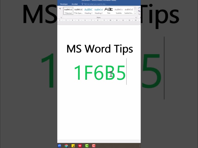MS word tips #msword #mswordtipsandtricks
