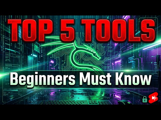 Kali Linux Top 5 Tools for Beginners with demo 🔥  | Ethical Hacking Hindi 2026