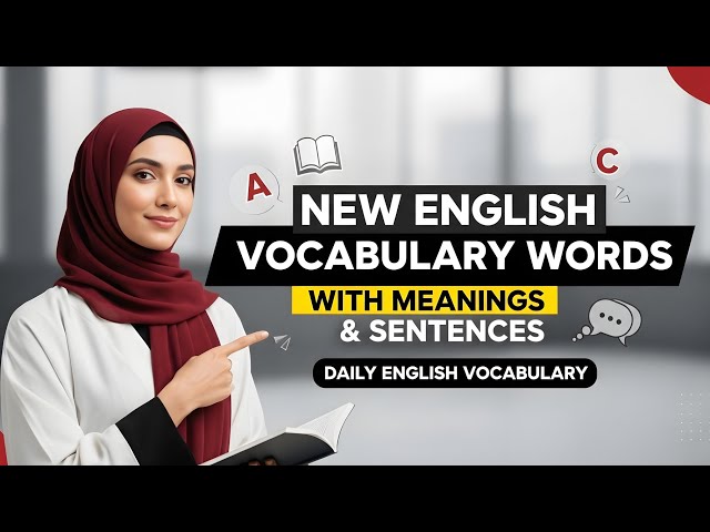 New Words With Meanings and Sentences | Daily English Vocabulary