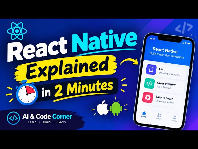 React Native Explained in 2 Minutes
