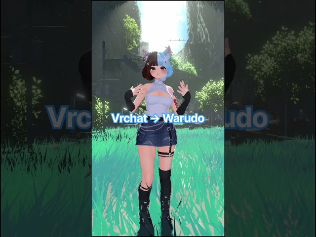 How to convert your #vrchat model to #warudo
