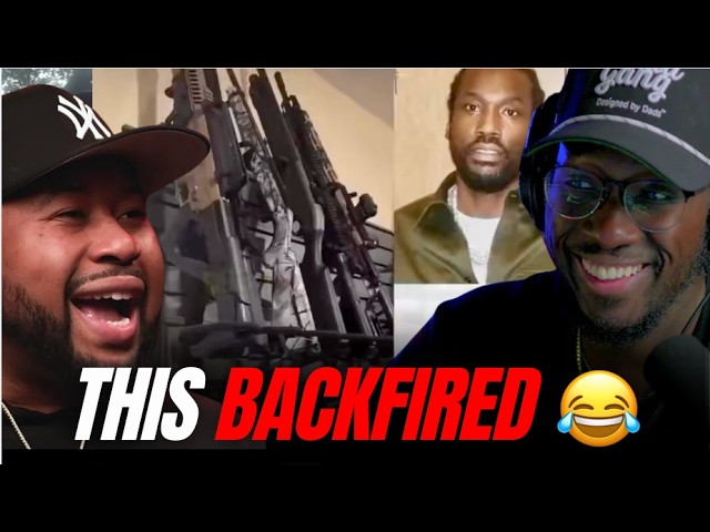 DJ Akademiks Tried to Intimidate Meek Mill With His Gun Collection 😭