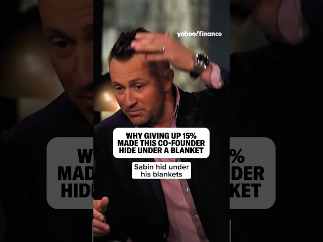 Why giving up 15% made this co-founder hide under a blanket for 4 days. 🫣