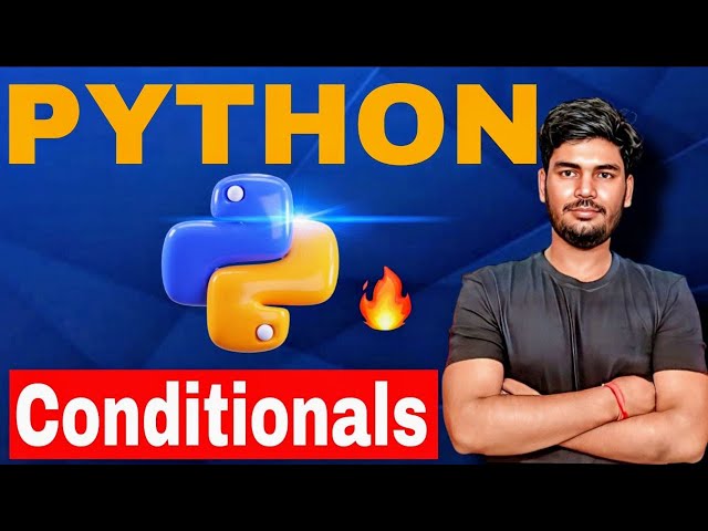 Python Conditional Statements & Operators | Python for Beginners Tutorial