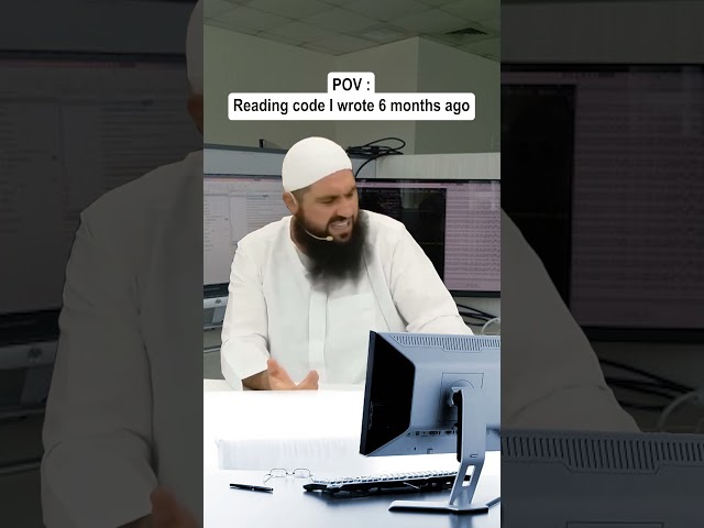 When I read code I wrote 6 months ago 🤣🤣