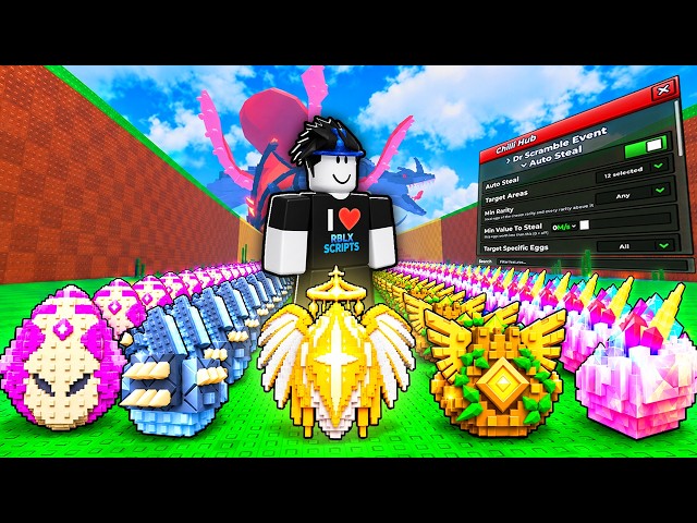 I Unlocked EVERYTHING with HACKS in Steal An Egg Script!