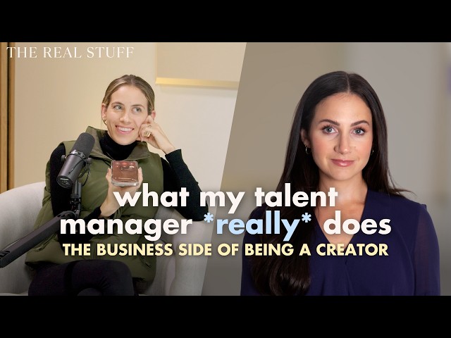 An honest phone call with my talent manager (the truth about agents and managers) | The Real Stuff