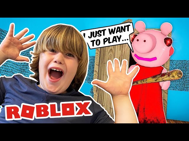 ROBLOX Piggy Alpha So Scary - Teach my Daddy G How to Play (Gerti's Prank) #2