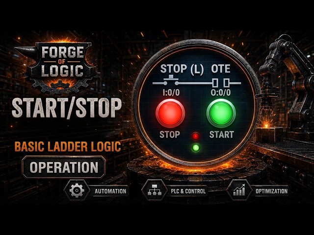 Making a Conveyor Run | Start/Stop Logic (and Why Stop Always Wins)