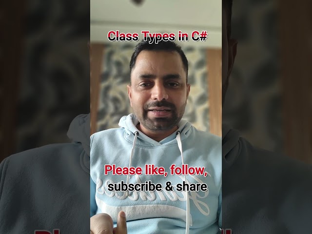 C# Class Types Explained in Hindi | Static vs Abstract vs Sealed