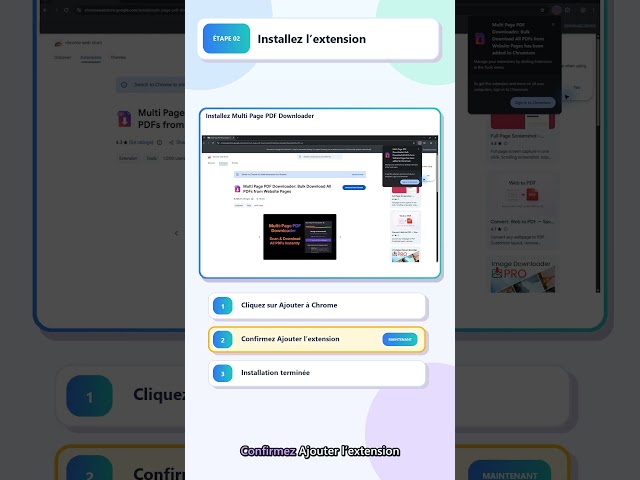 Comment télécharger un PDF intégré à un site web ?