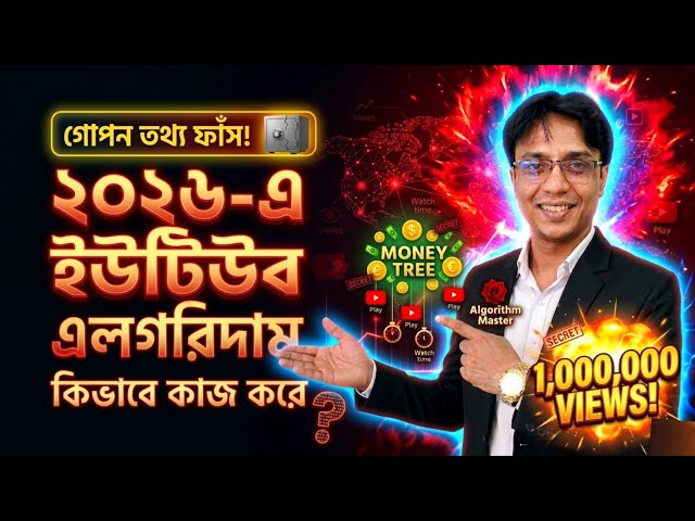 YouTube Algorithm 2026 Explained | কিভাবে ভিডিও ভাইরাল হয় & Views বাড়াবেন