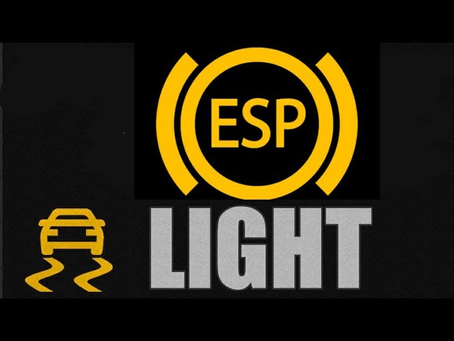 How to Fix & Reset ESP Warning Light | ESP Light Stays On | ESP Light On Dashboard ESP Warning Light