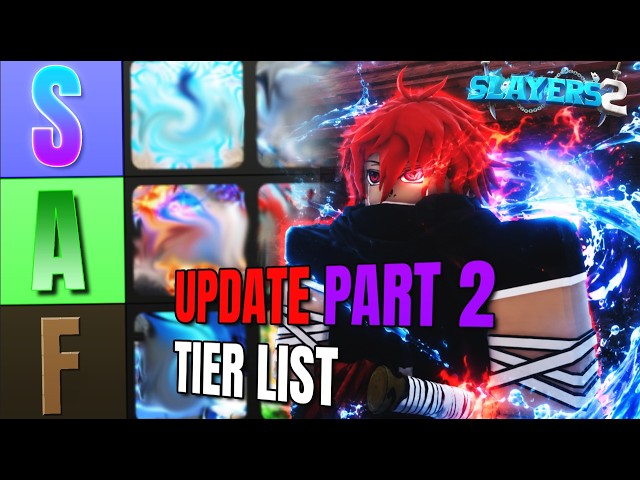 The BEST *NEW UPDATE* BDA/BREATHING Tier List.. | Project Slayers 2