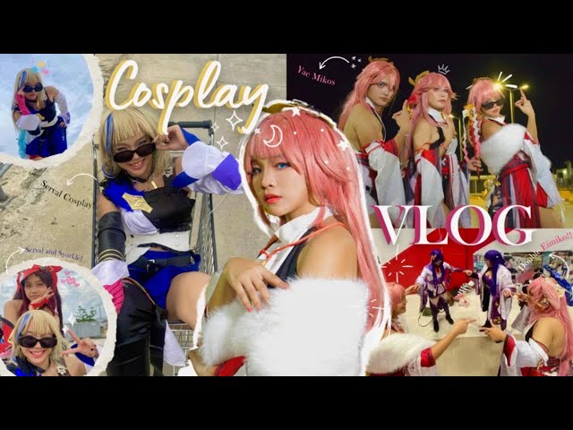 ☾ ﾟ｡⋆Cosplay Vlog|| 21: Re:Con 2025, Serval, Yae Miko, Games, Performance, Photoshoot, and more!🦊🎸✨