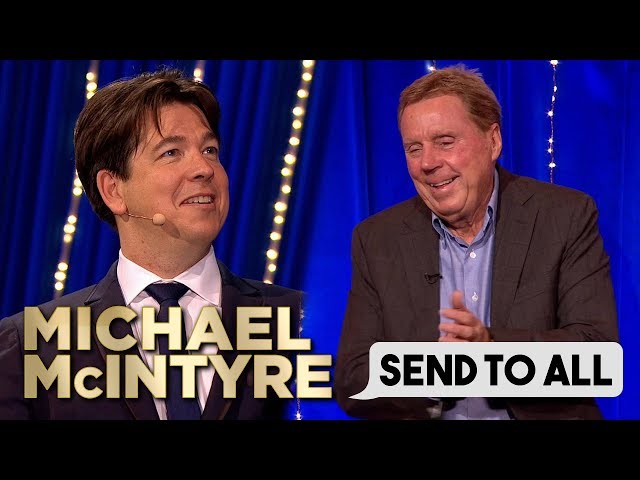 Harry Redknapp Has Fun With Emojis! 😂 | Send To All | Michael McIntyre’s Big Show